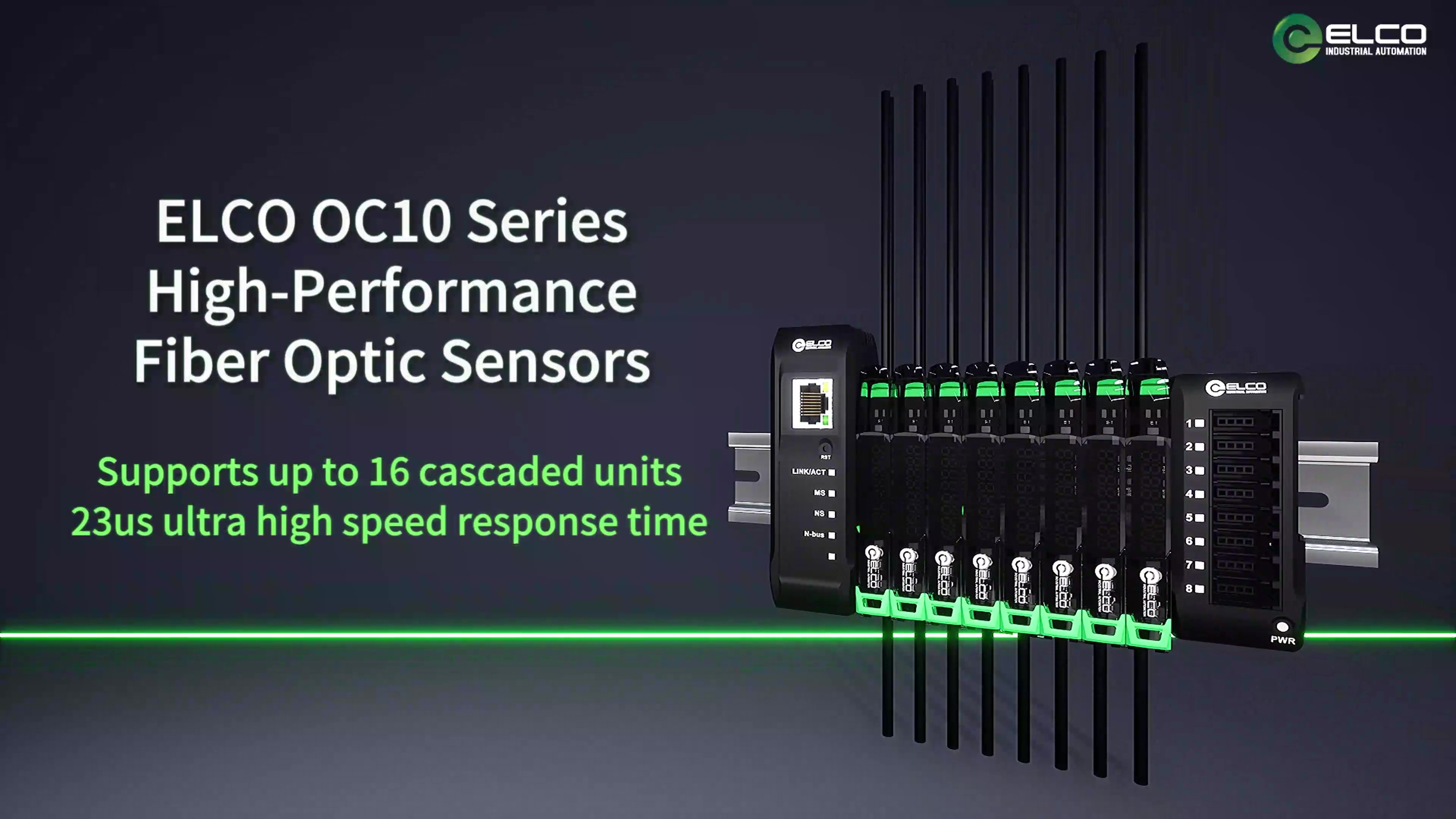 ELCO OC10 Series High-Performance Fiber Optic Sensors